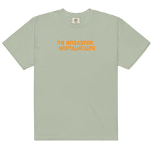 Load image into Gallery viewer, Mimosas for Mental Health Unisex garment-dyed heavyweight t-shirt
