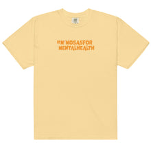 Load image into Gallery viewer, Mimosas for Mental Health Unisex garment-dyed heavyweight t-shirt
