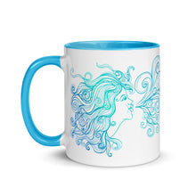 Load image into Gallery viewer, Celestial Wind Mug with Color Inside
